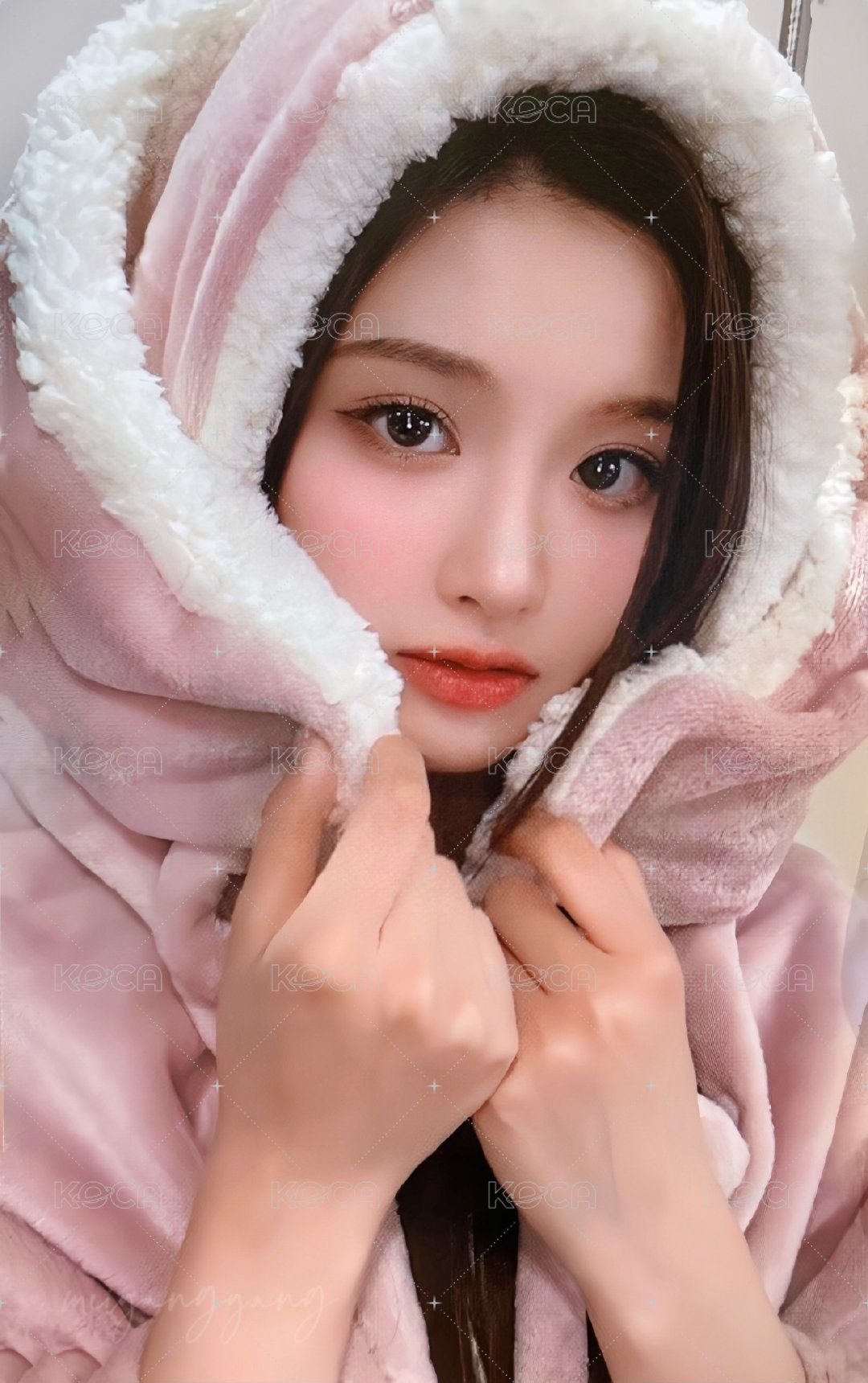 expérgo el 幸運卡 兔子毛毯薛 正面