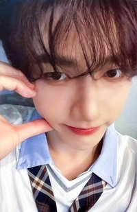 迷四 am 7.0 特典卡 臉頰比心 ver.