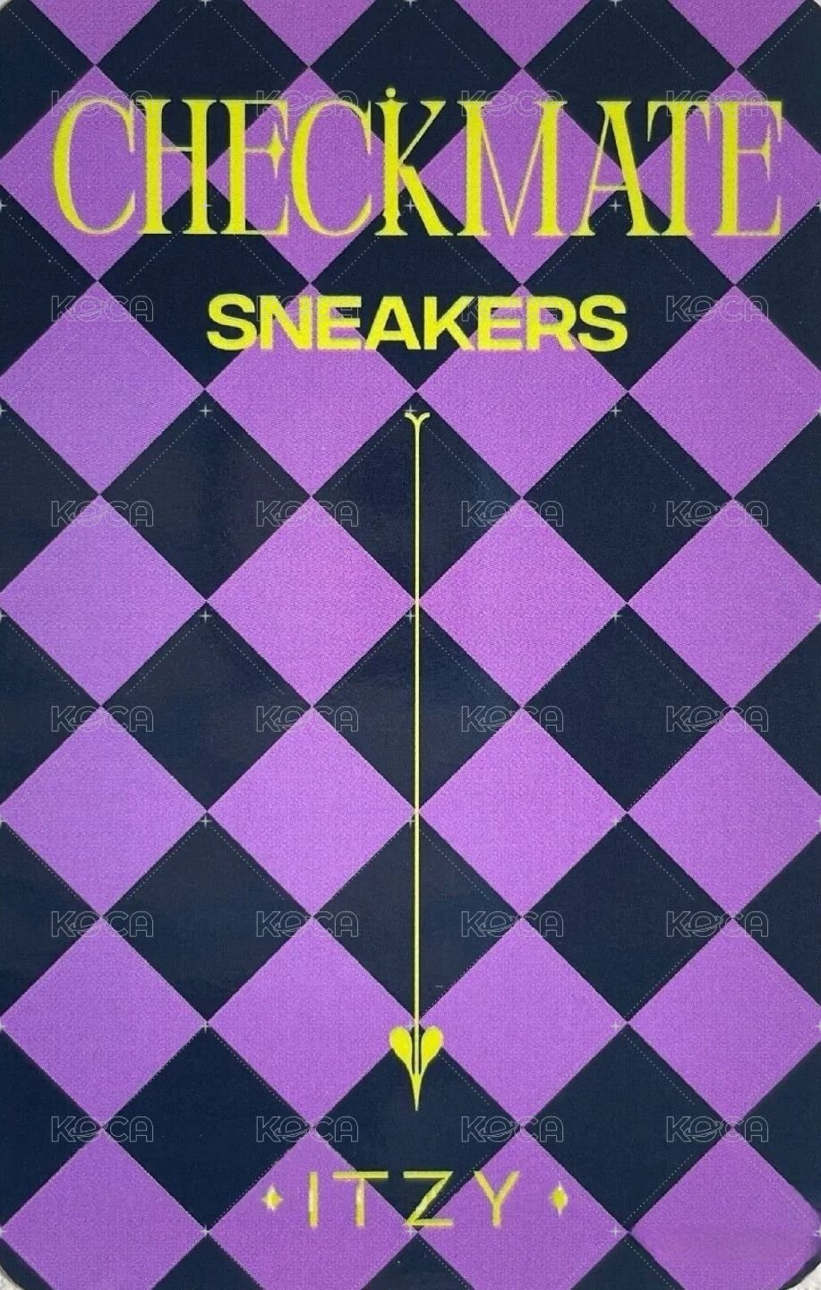 CHECKMATE ny 簽售卡 敬禮志 背面