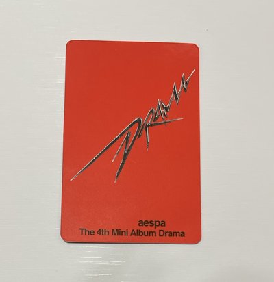 Drama 華納 特典卡 Karina