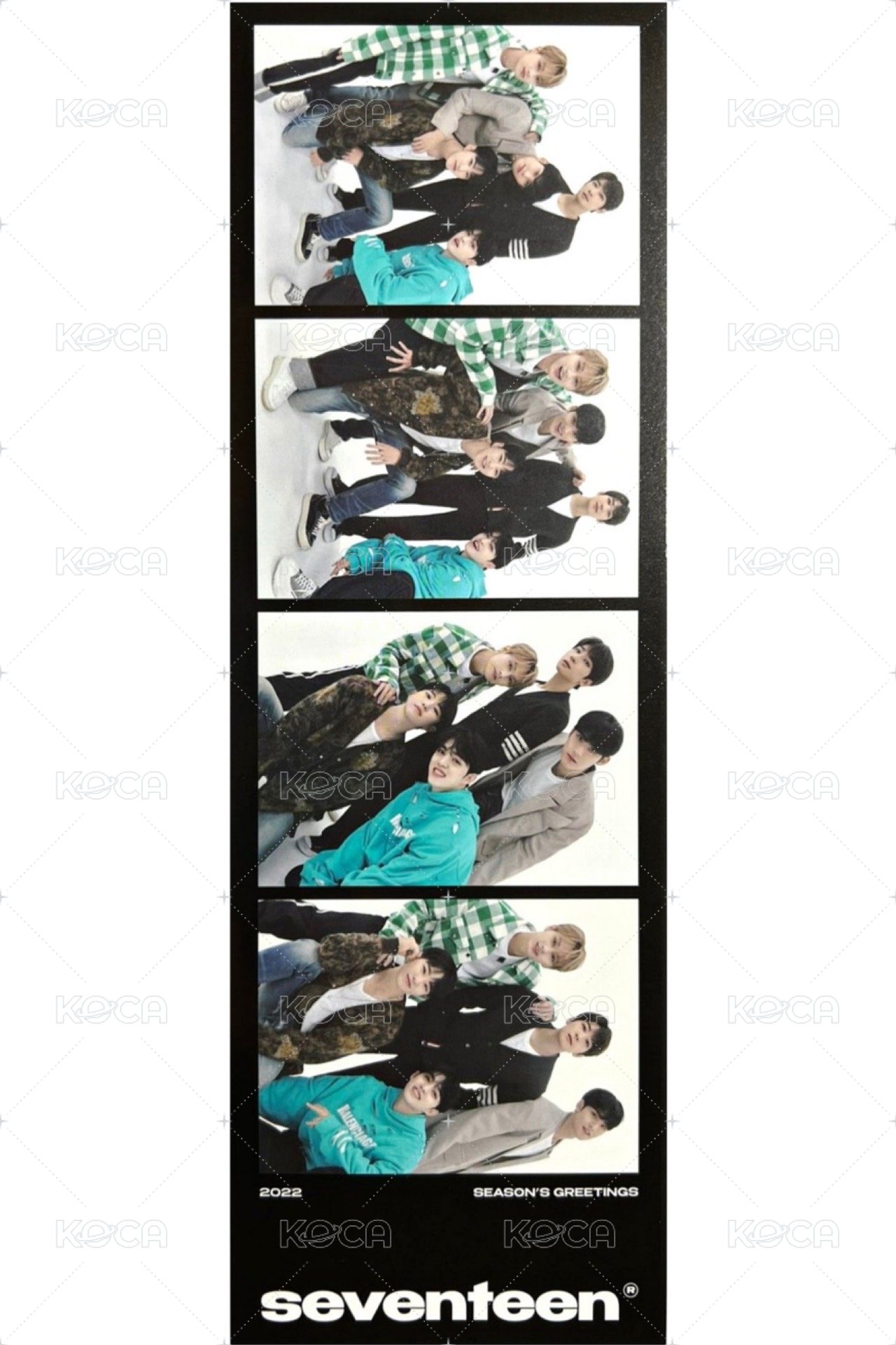 2022 SEASON’S GREETINGS 人生四格卡  正面