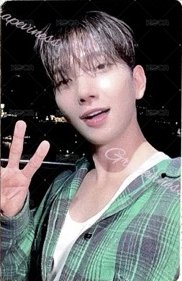 MINI12 yzy D 簽售卡  正面