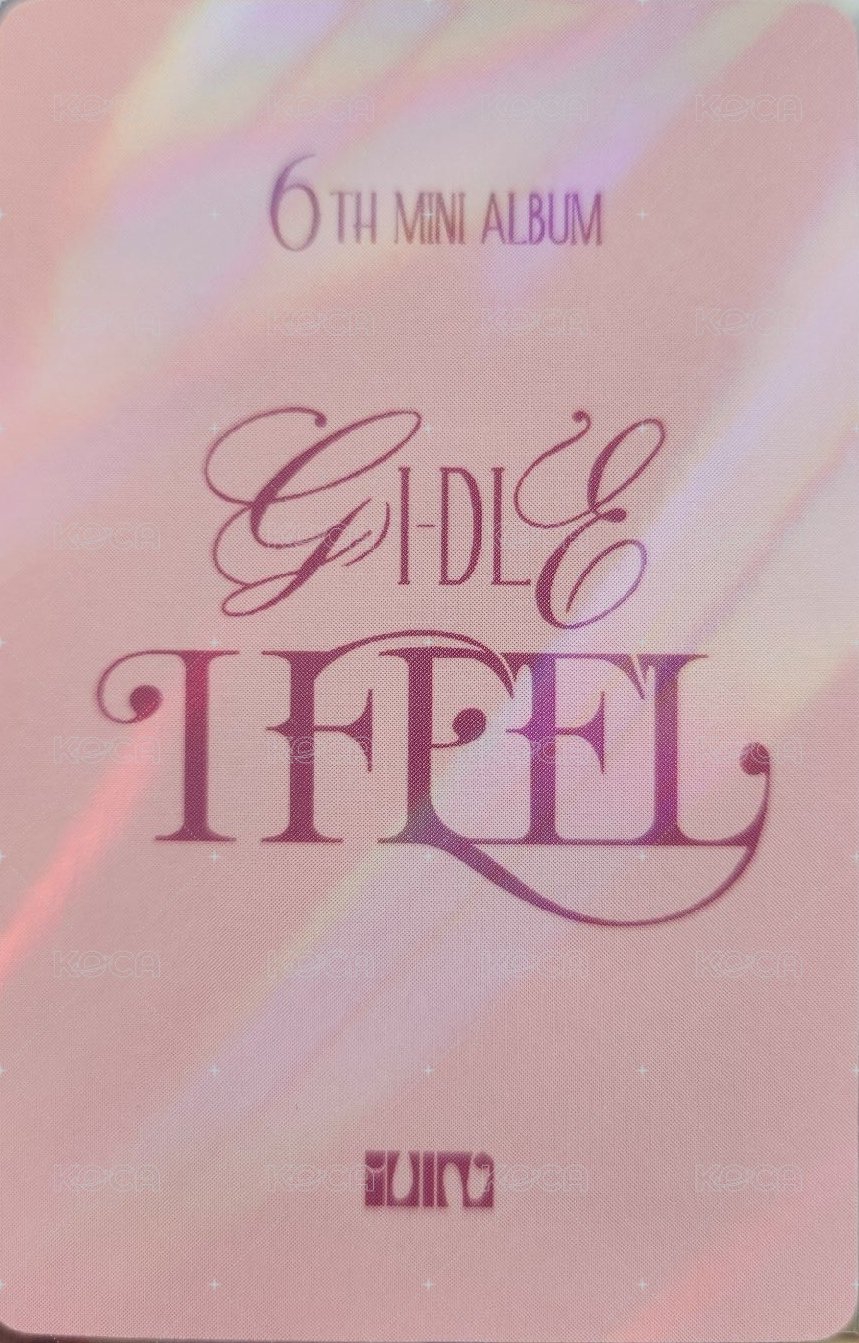 I feel tou 2.0 幸運卡 啦啦隊娟 背面