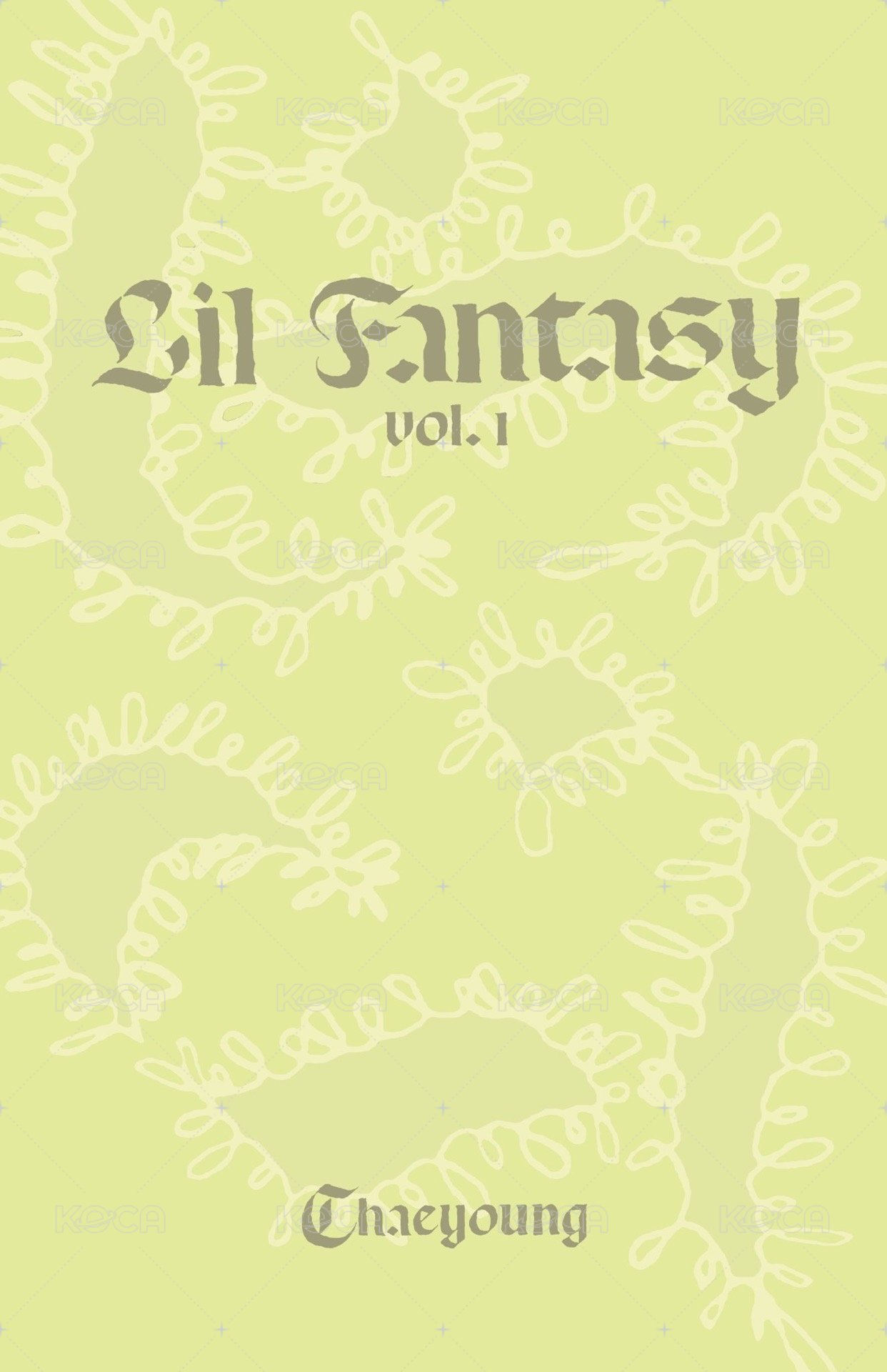 LIL FANTASY vol.1 fans 預售 特典卡 普版 背面