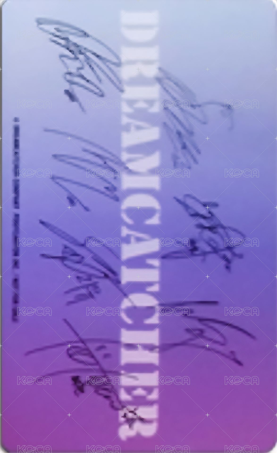 JP單曲三輯 抽選卡  背面