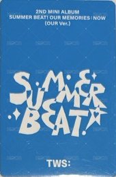 SUMMER BEAT! 專輯卡 OUR ver. 背面