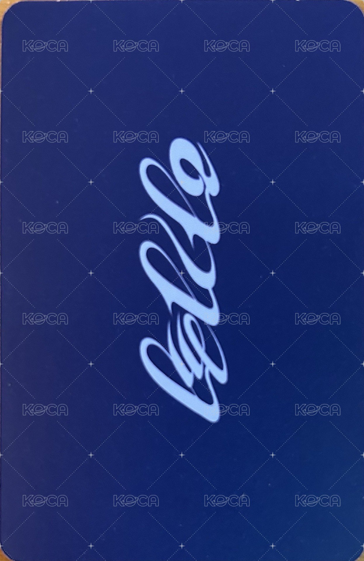 AGASSY 專輯卡  背面