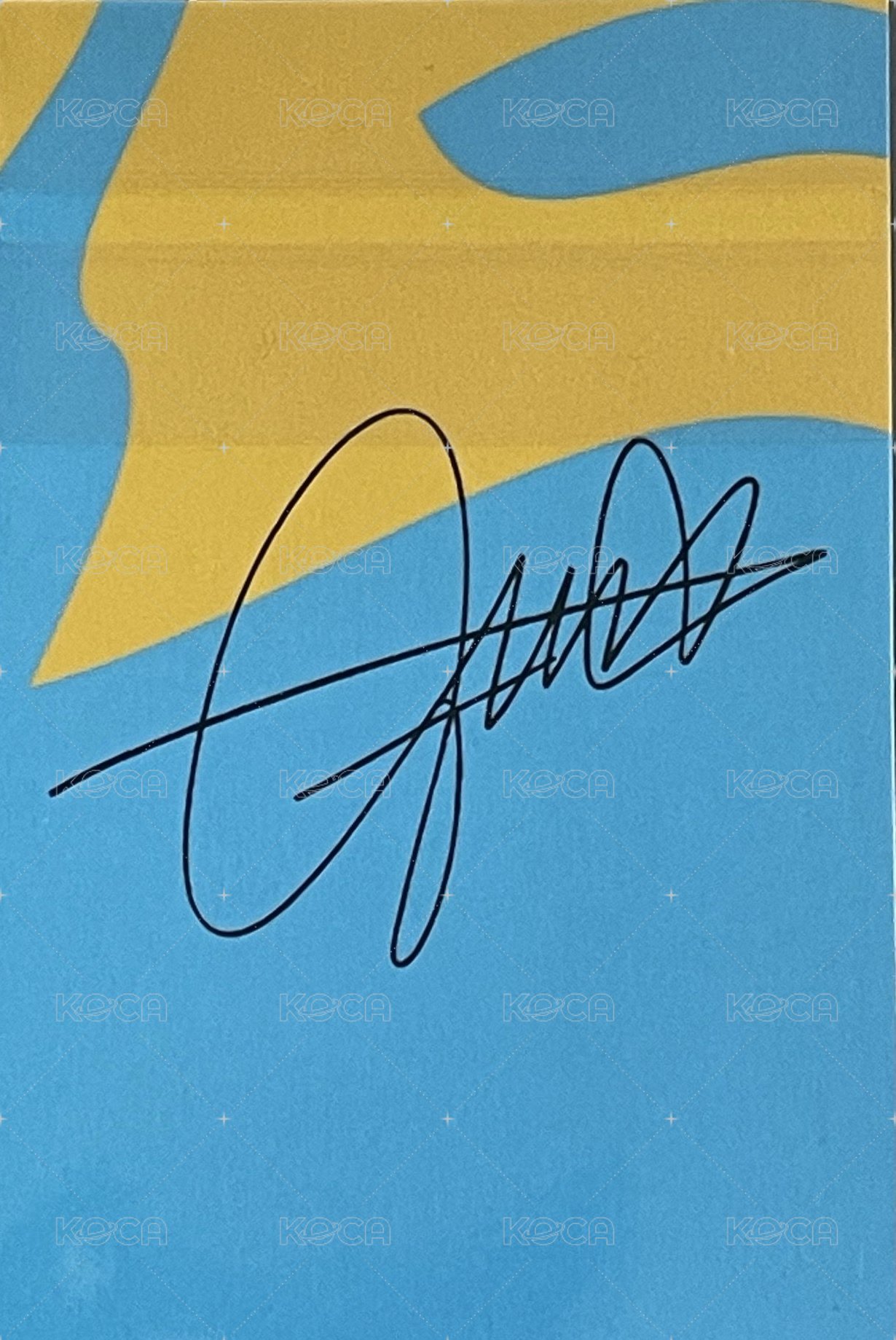 One to All mmt 特典卡 Wave ver. 背面