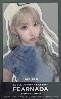 24‘fm 入場卡 / 場限卡 日本