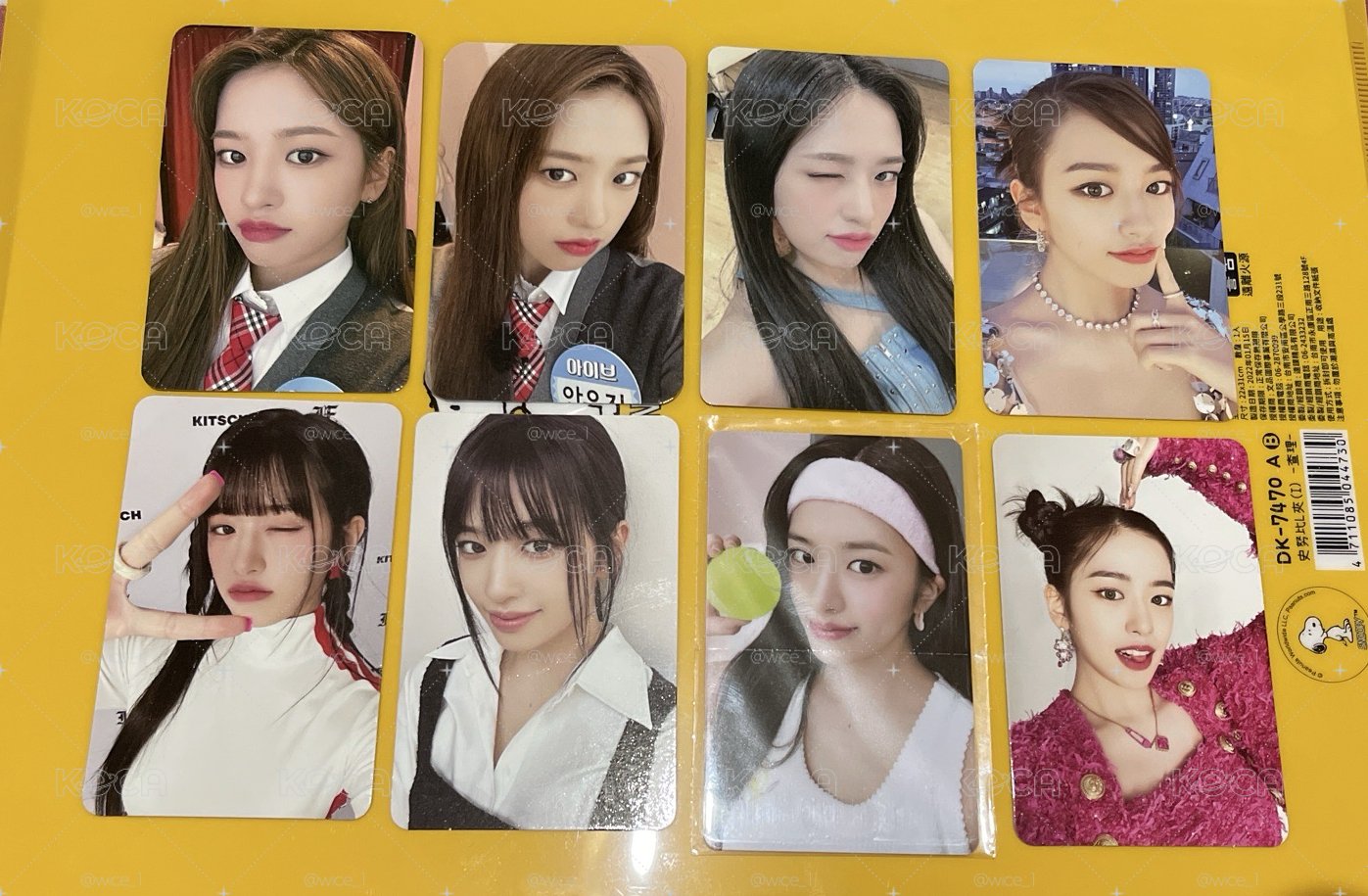 ive yujin 特典、簽售、專卡