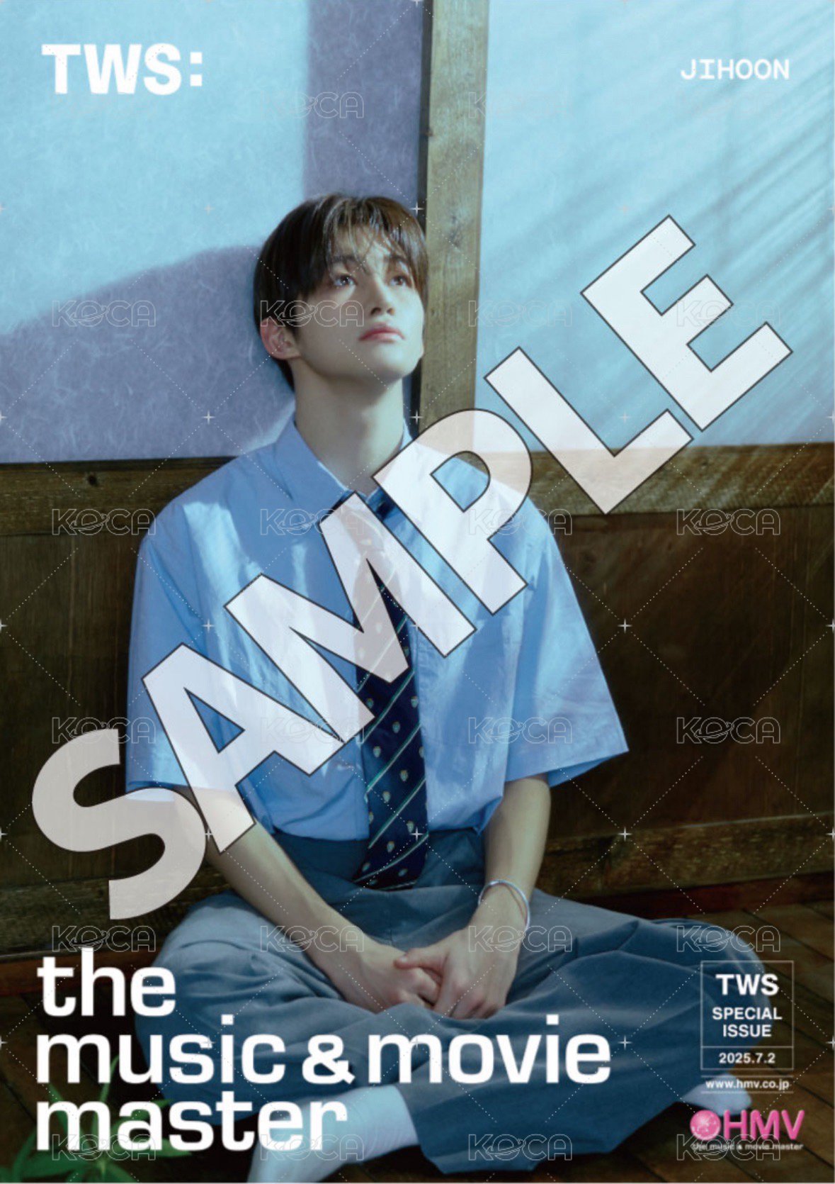 初次見面 hmv 特典海報  正面