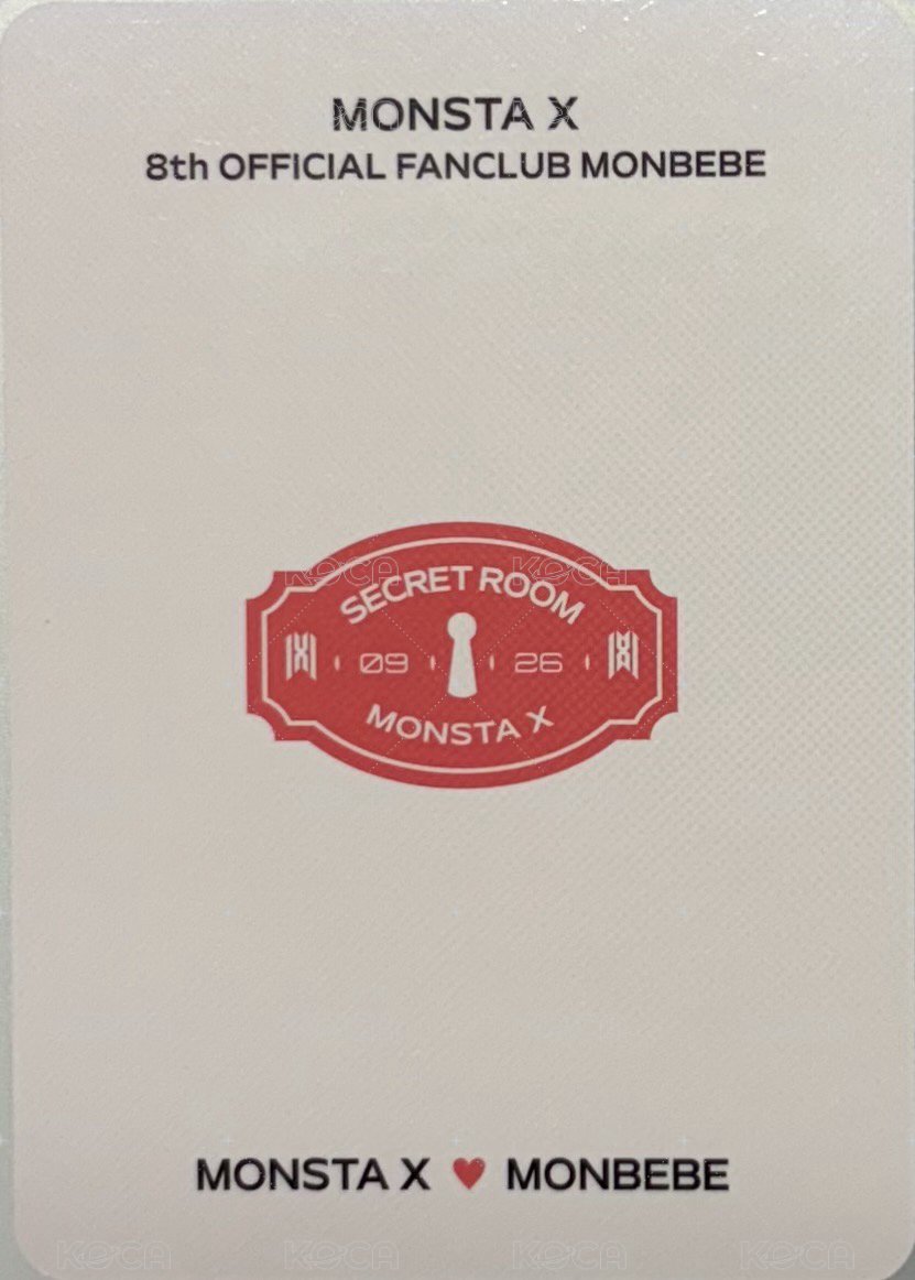 monbebe 8期 年曆卡 8期年曆團卡 背面