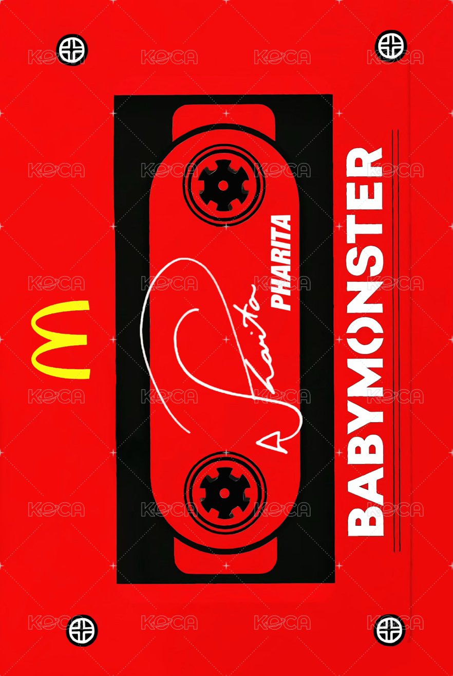 代言卡 香港麥當勞1.0 背面