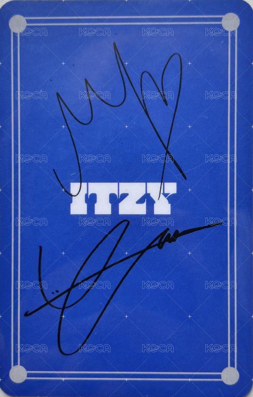 KILL MY DOUBT 專輯卡 單封 雙人卡 背面