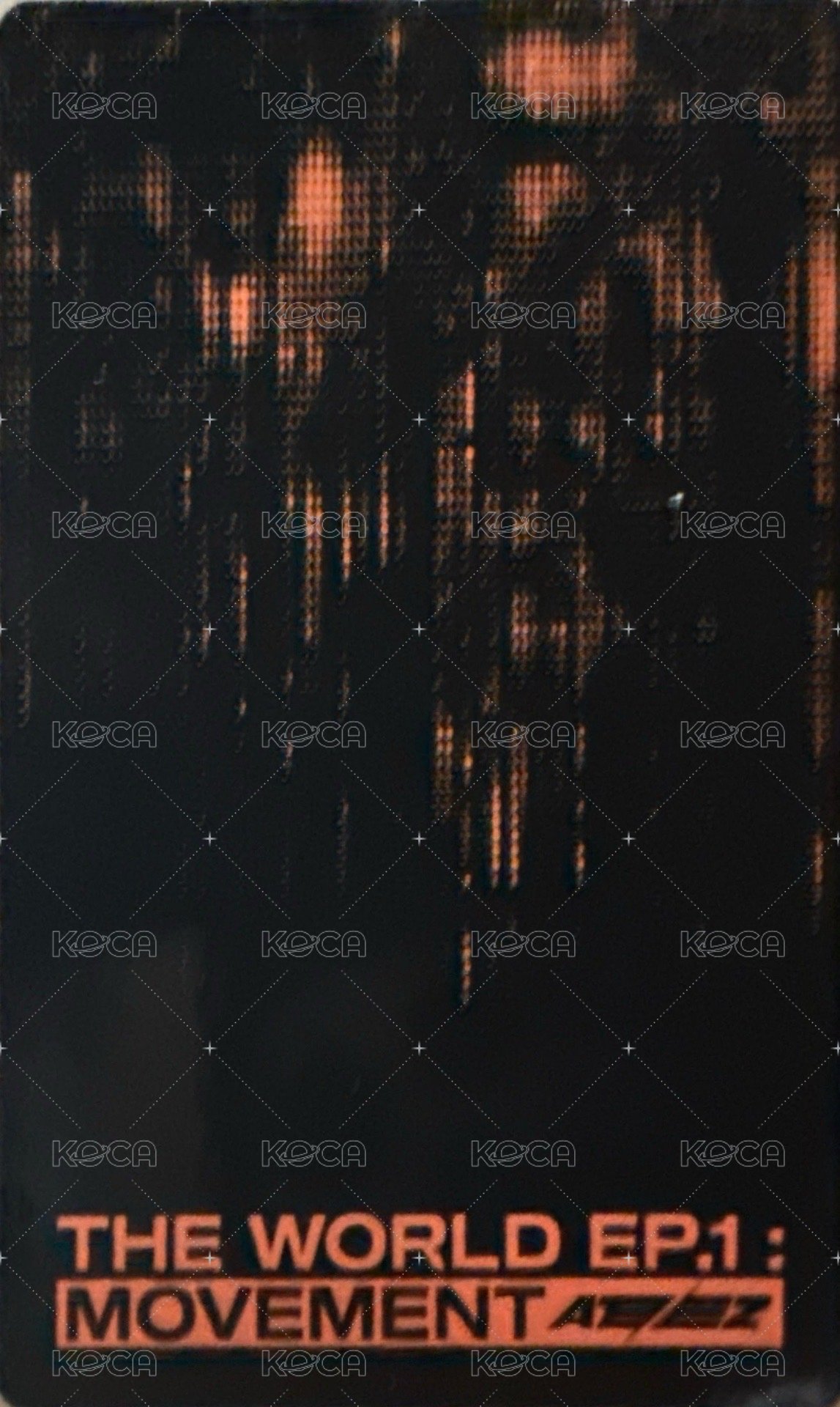 MOVEMENT 專輯卡 DIGIPAK ver. 背面