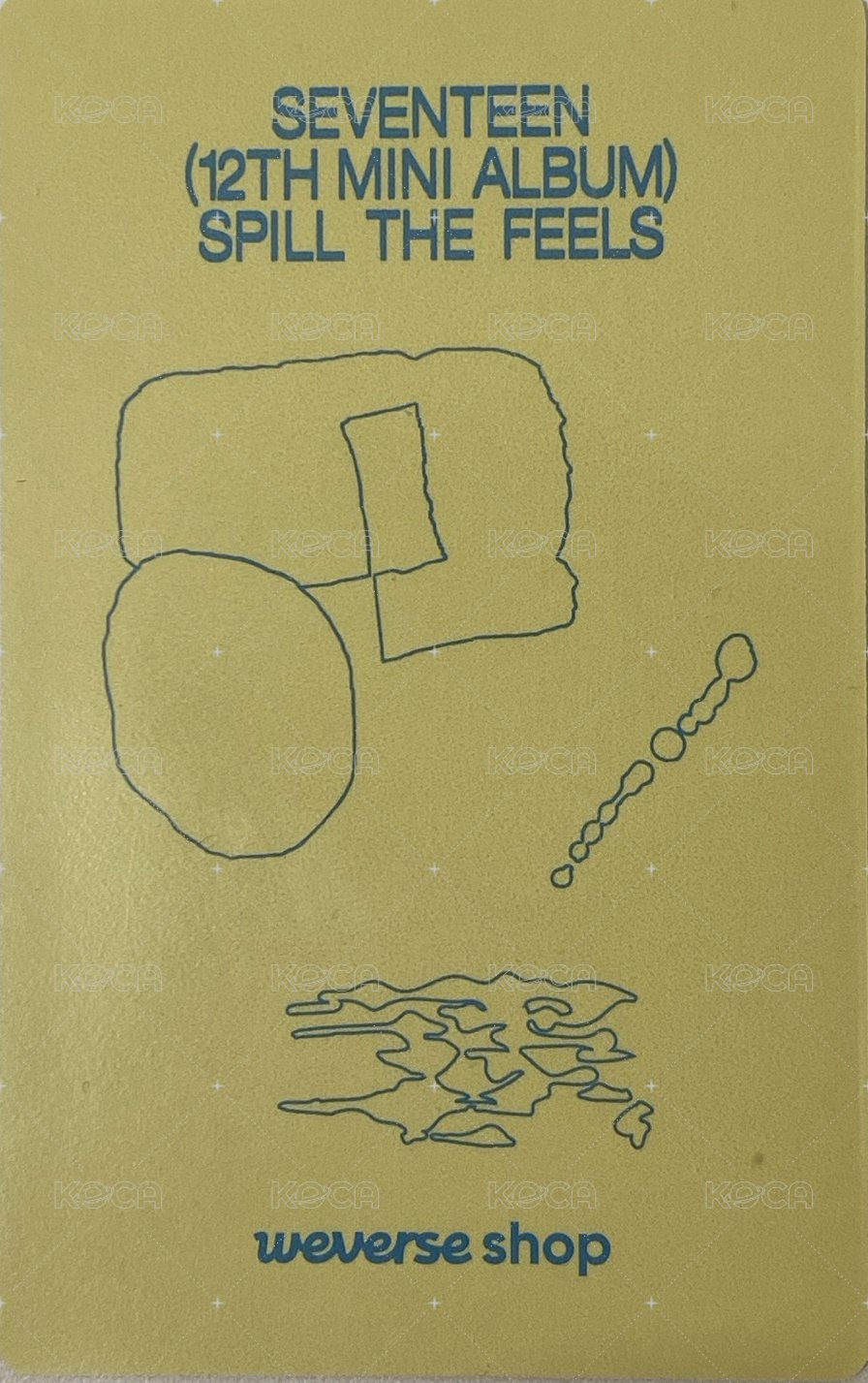 MINI12 wvs PB ver 特典卡  背面