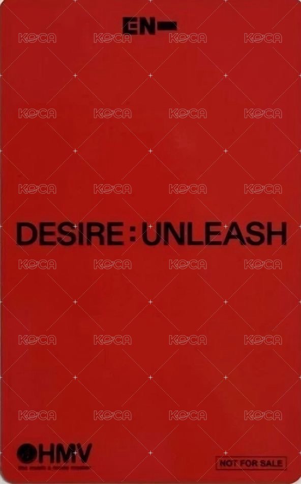 迷六 hmv 抽選卡  背面