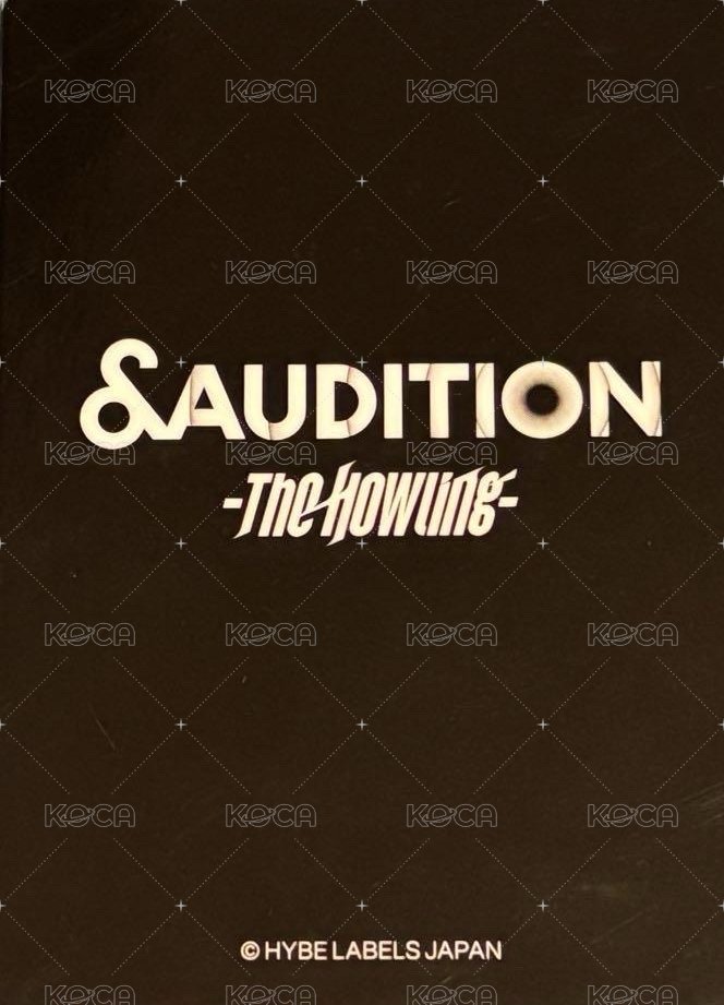 &AUDITION 隨機卡  背面