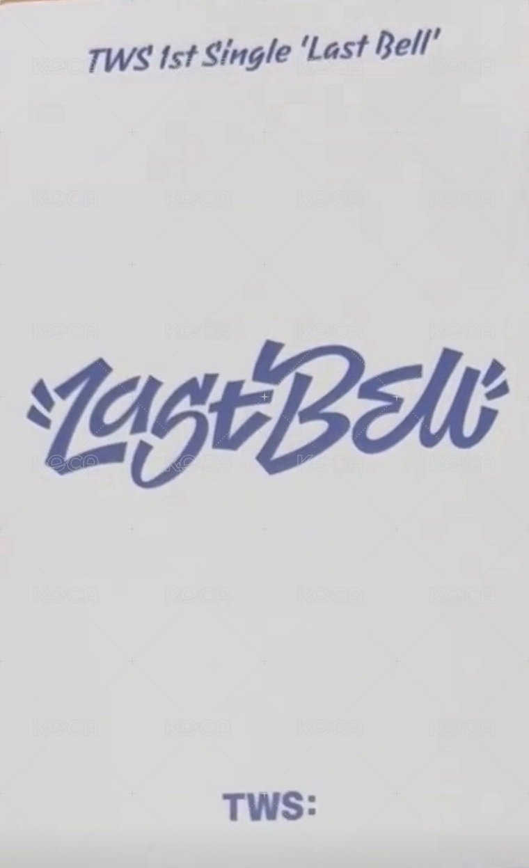 Last Bell kkt 特典卡  背面