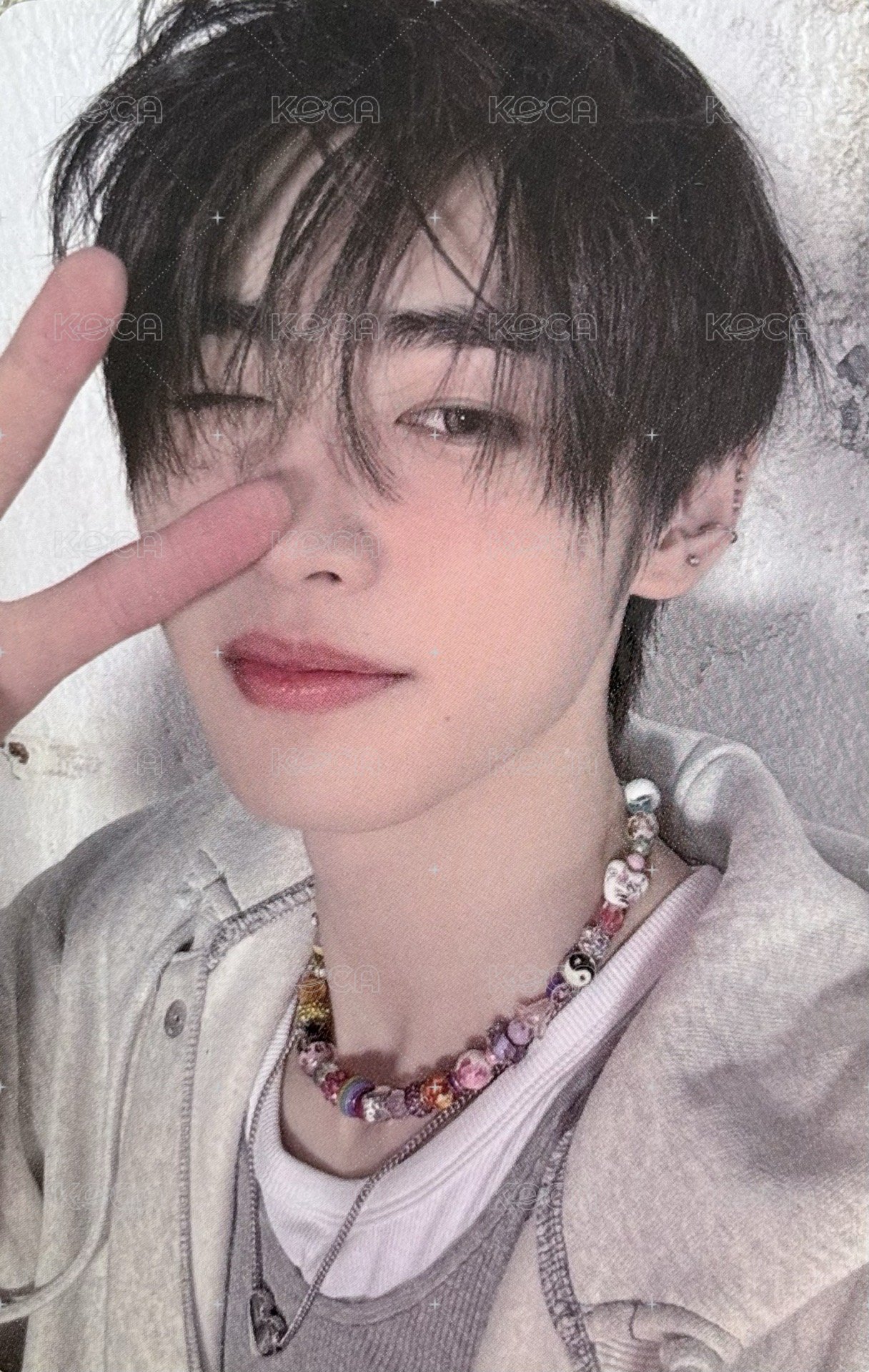 正二 yzy 1.0 簽售卡  正面