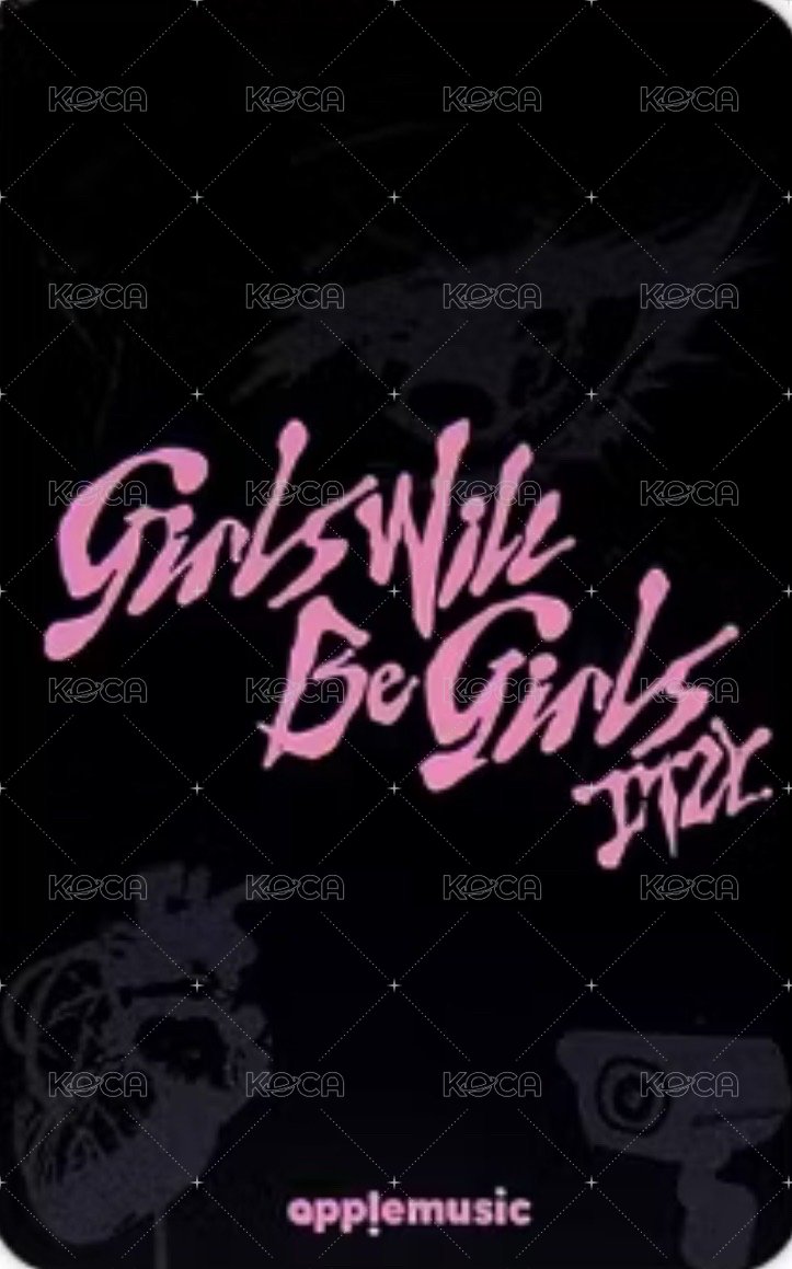 GWBG am 預售 特典卡 花絮卡 背面