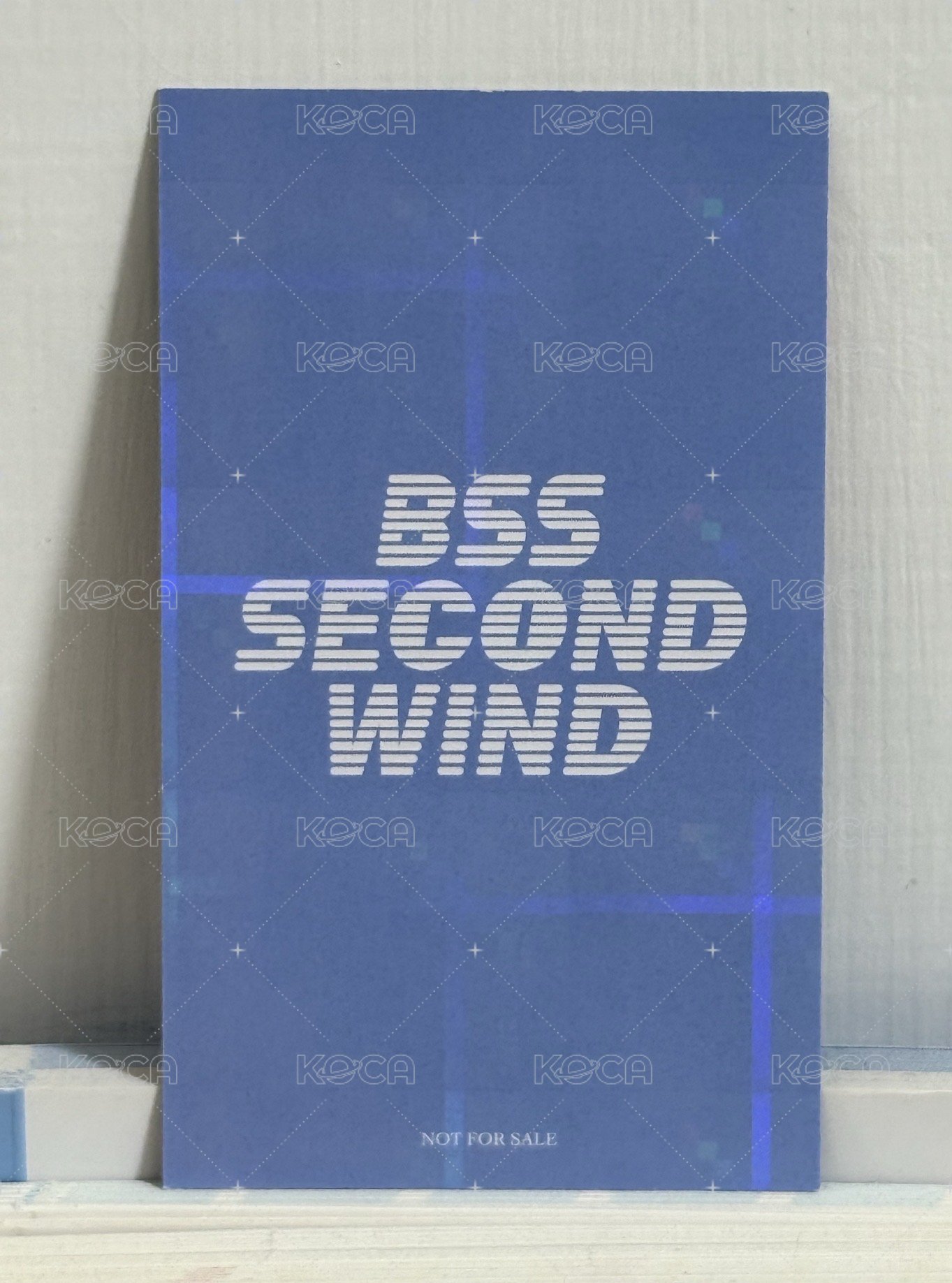 BSS<SECOND WIND> 環球 特典卡  背面