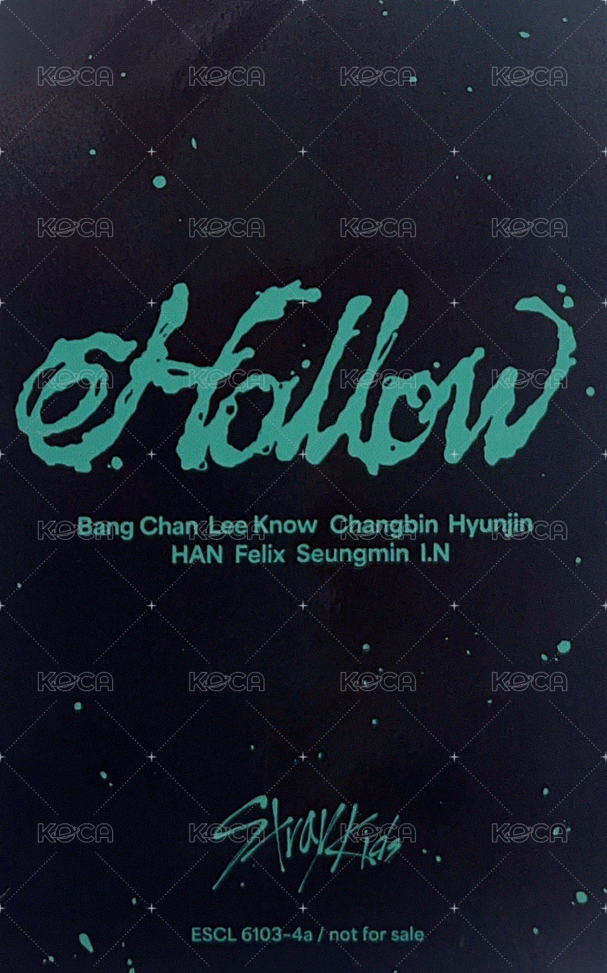 Hollow 專輯卡 初回生產限定盤A 背面