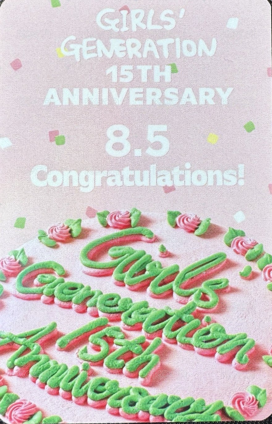 FOREVER 1   越南特典 特典卡  背面