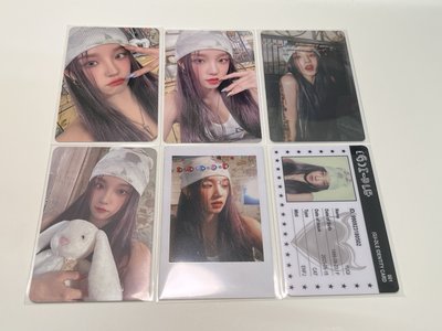 i-dle 迷六 一鍵畢業 k4 1.0 簽售卡 專卡 ID卡 電子專卡 拍立得 抱兔琦