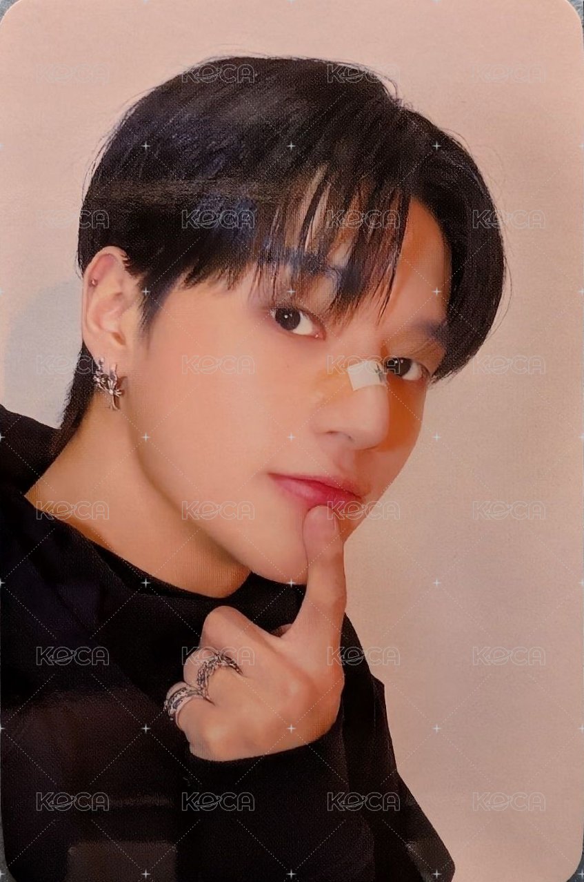 ANITEEZ IN TREASURE 周邊卡 MESH POUCH 正面