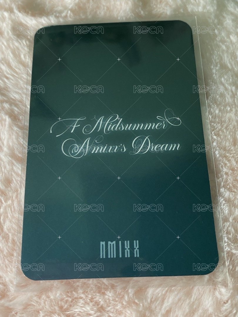 仲夏夜 入場卡 / 場限卡 Showcase 入場卡莉 背面