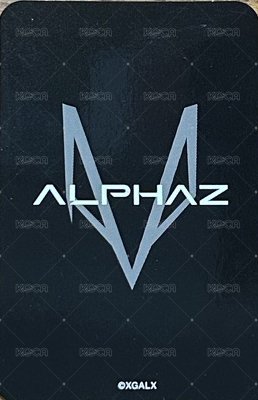 a-nation 入場卡 / 場限卡 FC卡 背面