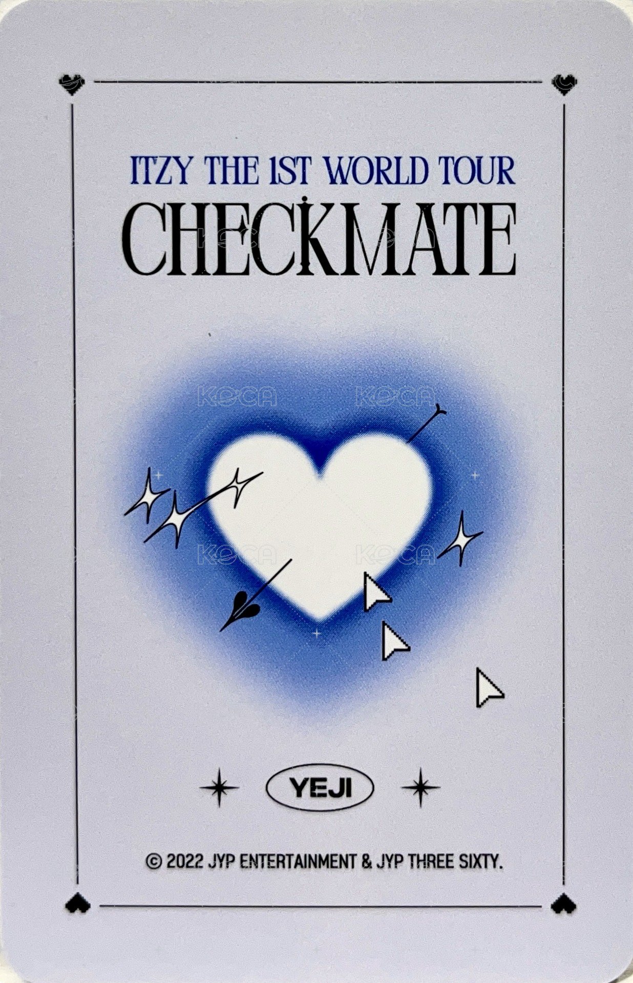 一巡 隨機卡  背面