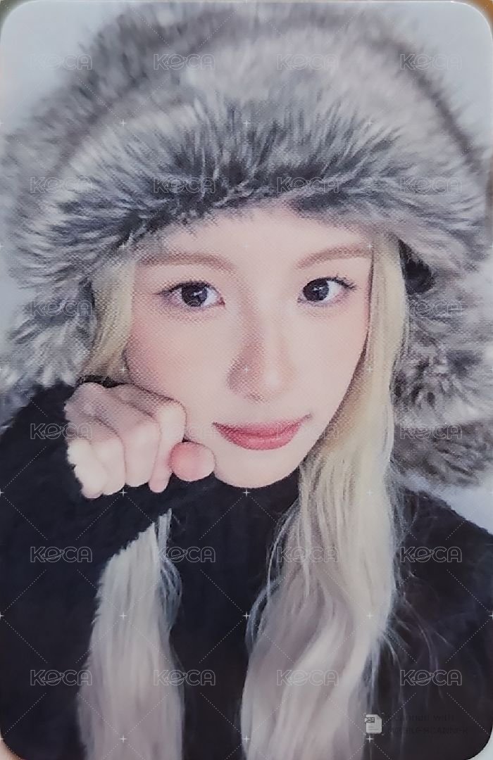 1st EP Album - ACT LIKE THAT el 1.0 線上 簽售卡 콩순이 ver. 正面