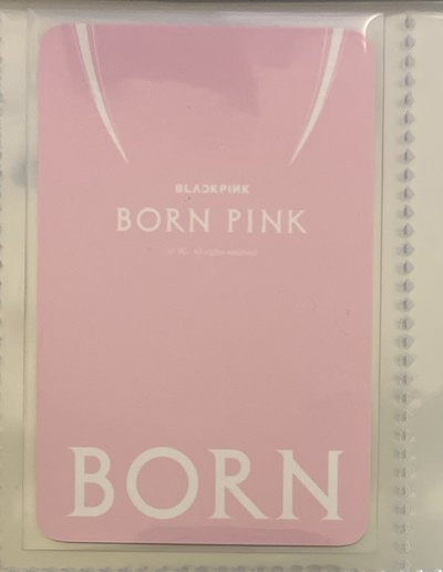 BLACKPINK BORN PINK Rosé 周邊卡 鐵盒小卡