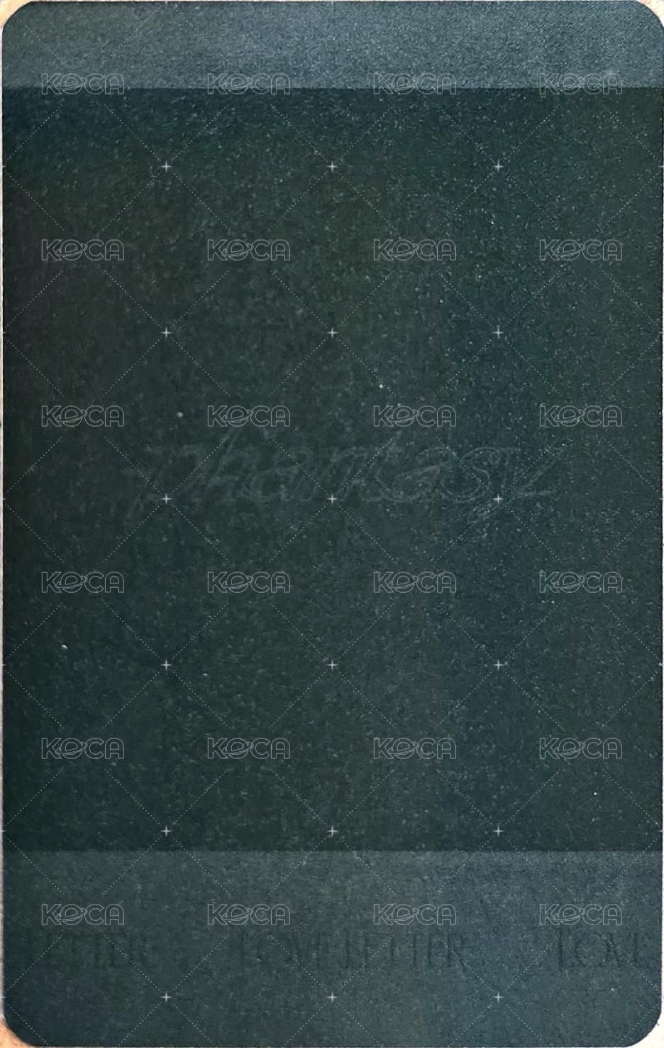 THE BOYZ 2ND ALBUM PHANTASY POP-UP STORE 周邊卡 回憶kit 背面