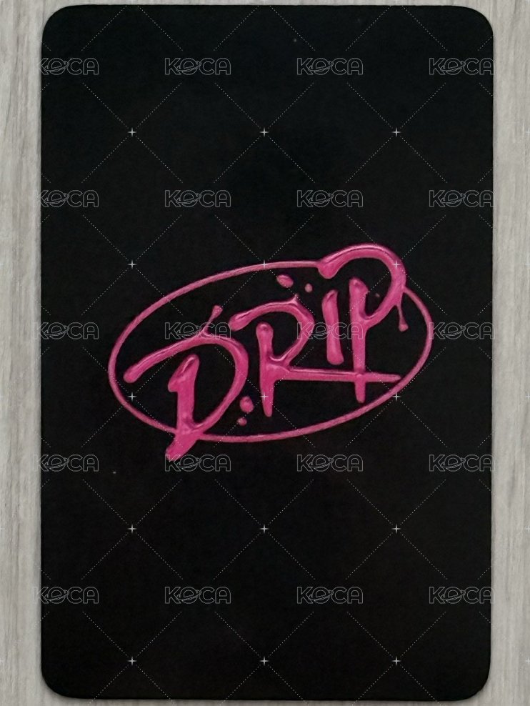 DRIP k4 抽選卡 線下中籤 背面