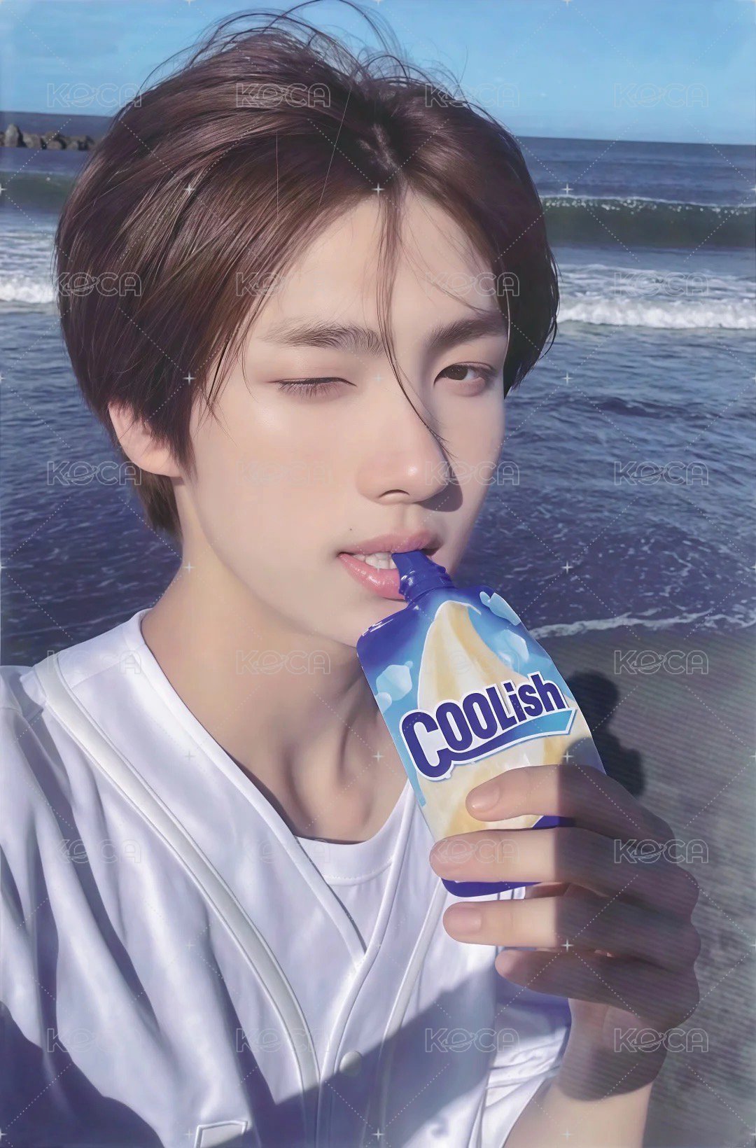 Sparkling Blue 專輯卡 Sparkling ver. 正面