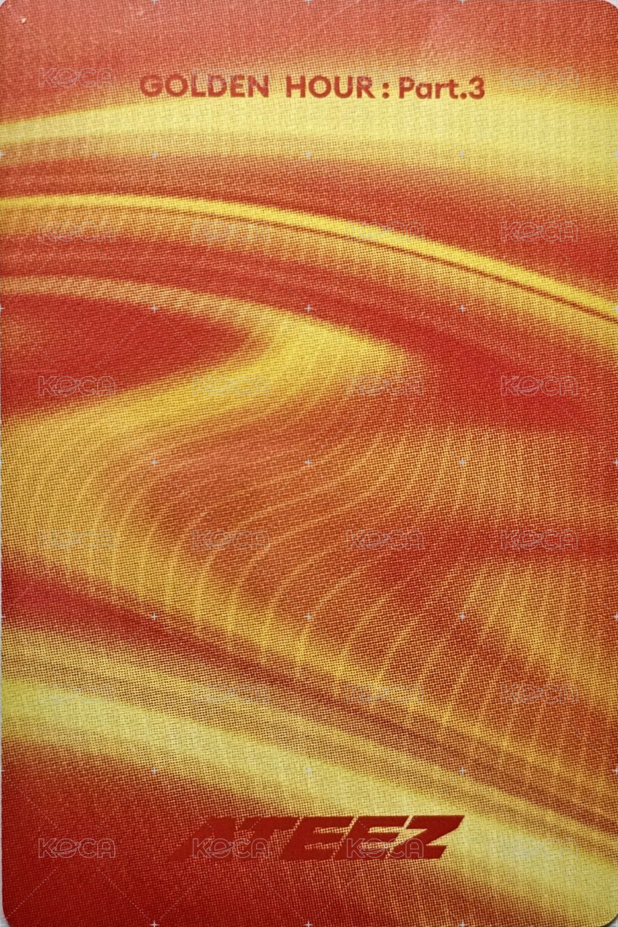 GH3 專輯卡  背面