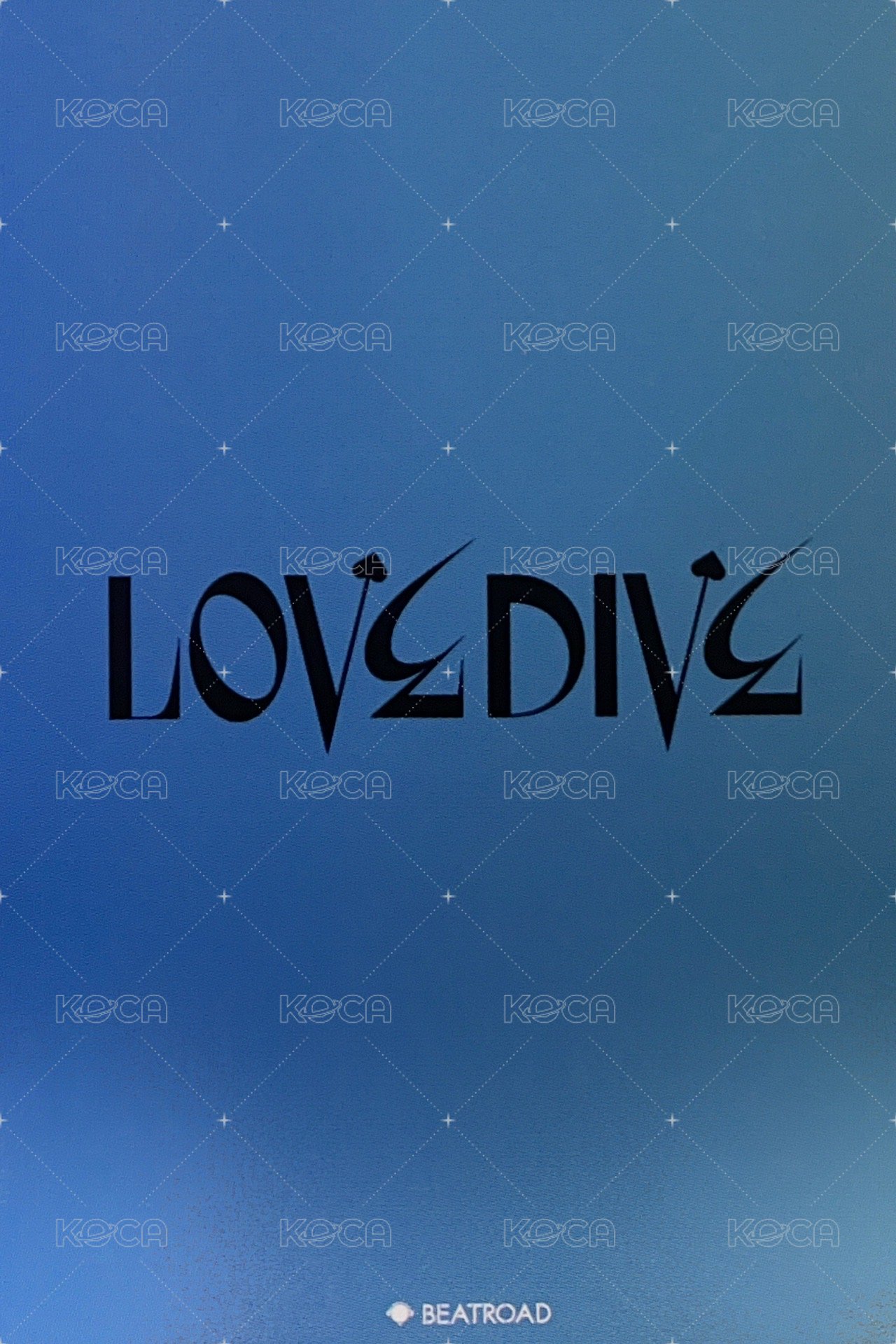 LOVE DIVE br 簽售卡 秋 背面