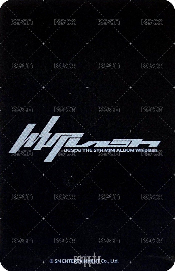 Whiplash ia 簽售卡 簽售冬 背面