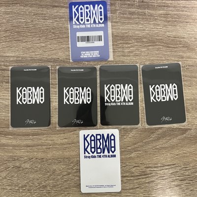 Stray kids Karma 韓國 通路特典 特典卡 小卡