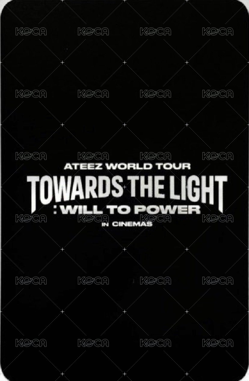 TTL 電影 韓國第二週 電影卡  背面