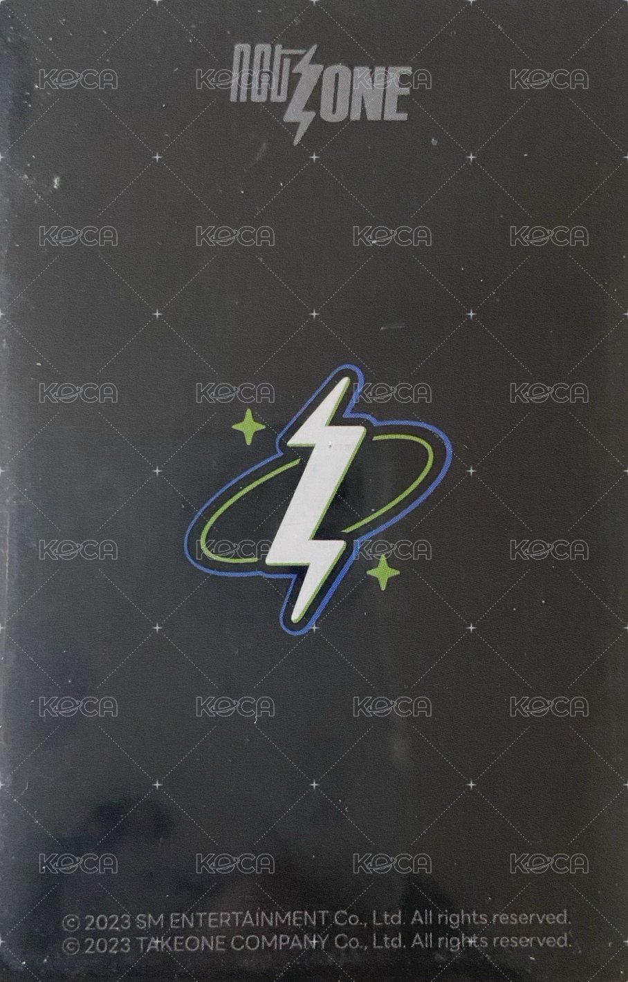 NCTZONE   特典卡  背面