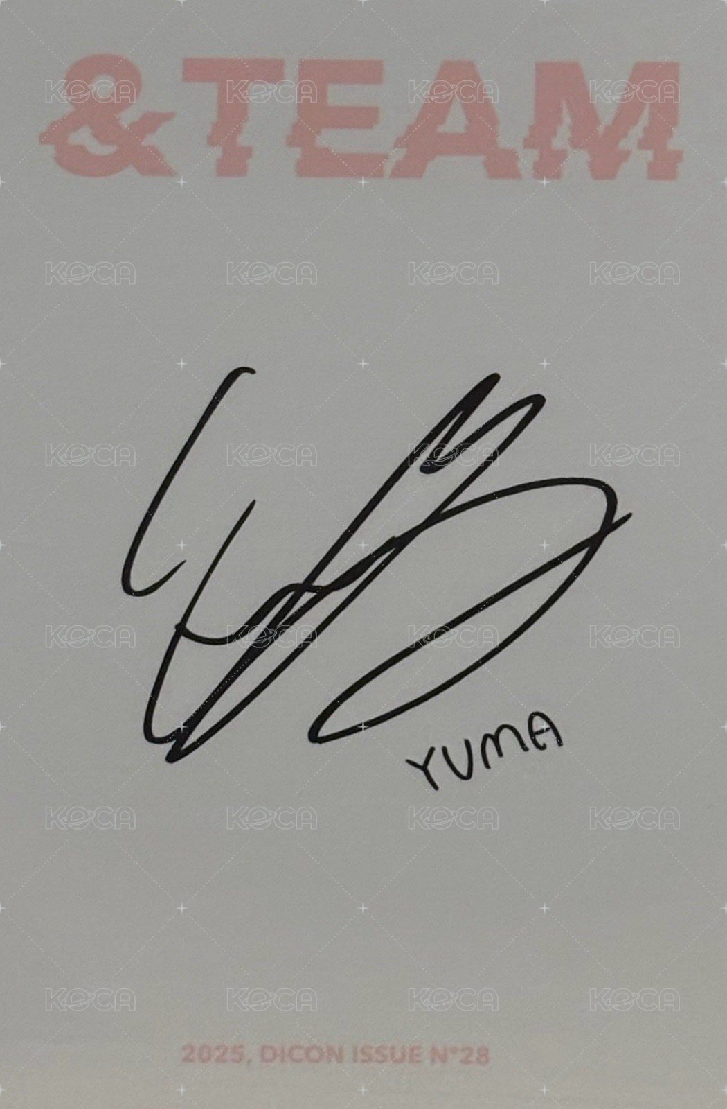 D社 B-TYPE 雜誌卡  背面