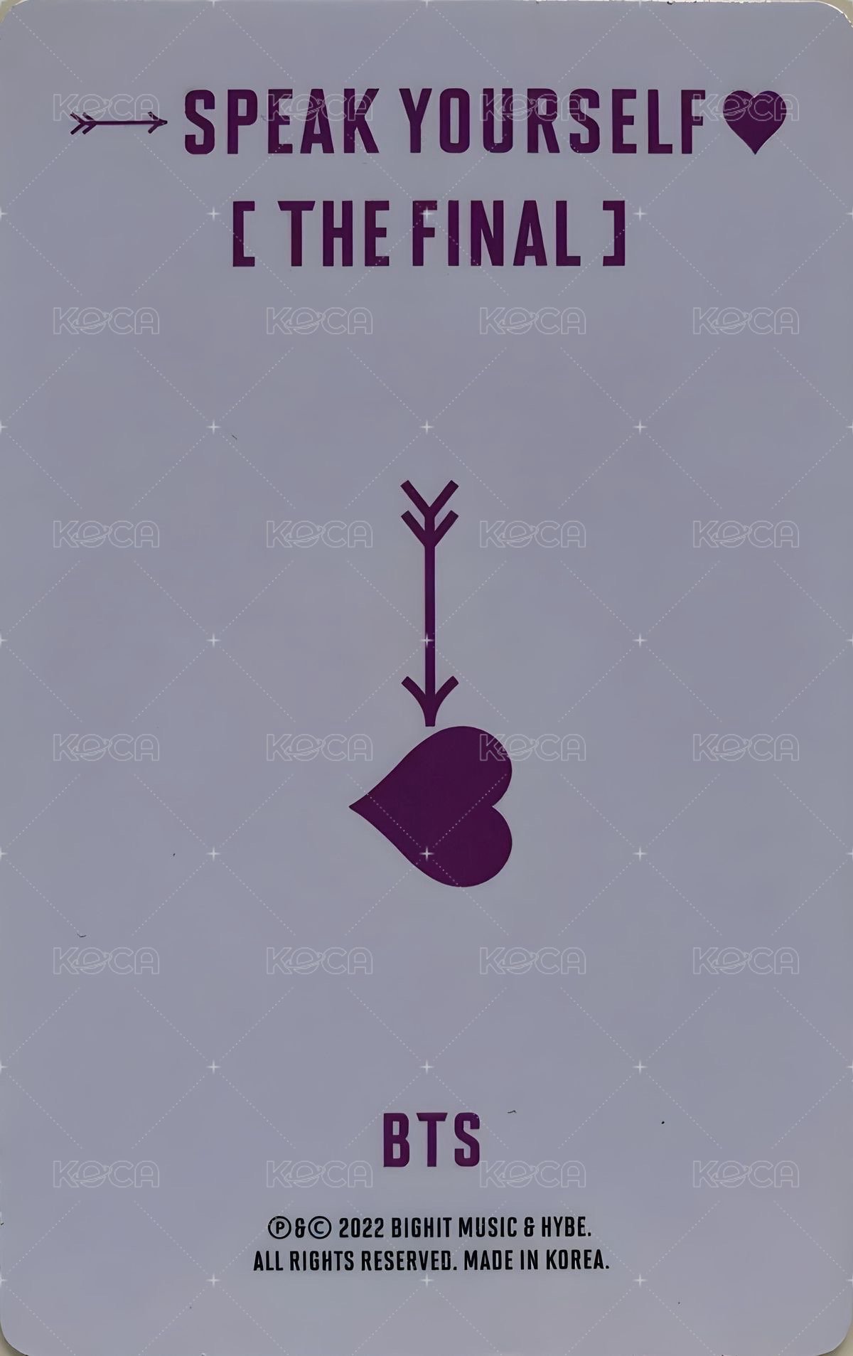 SY Tour 演唱會 DVD / CD 卡 Final 一般/數位版 背面