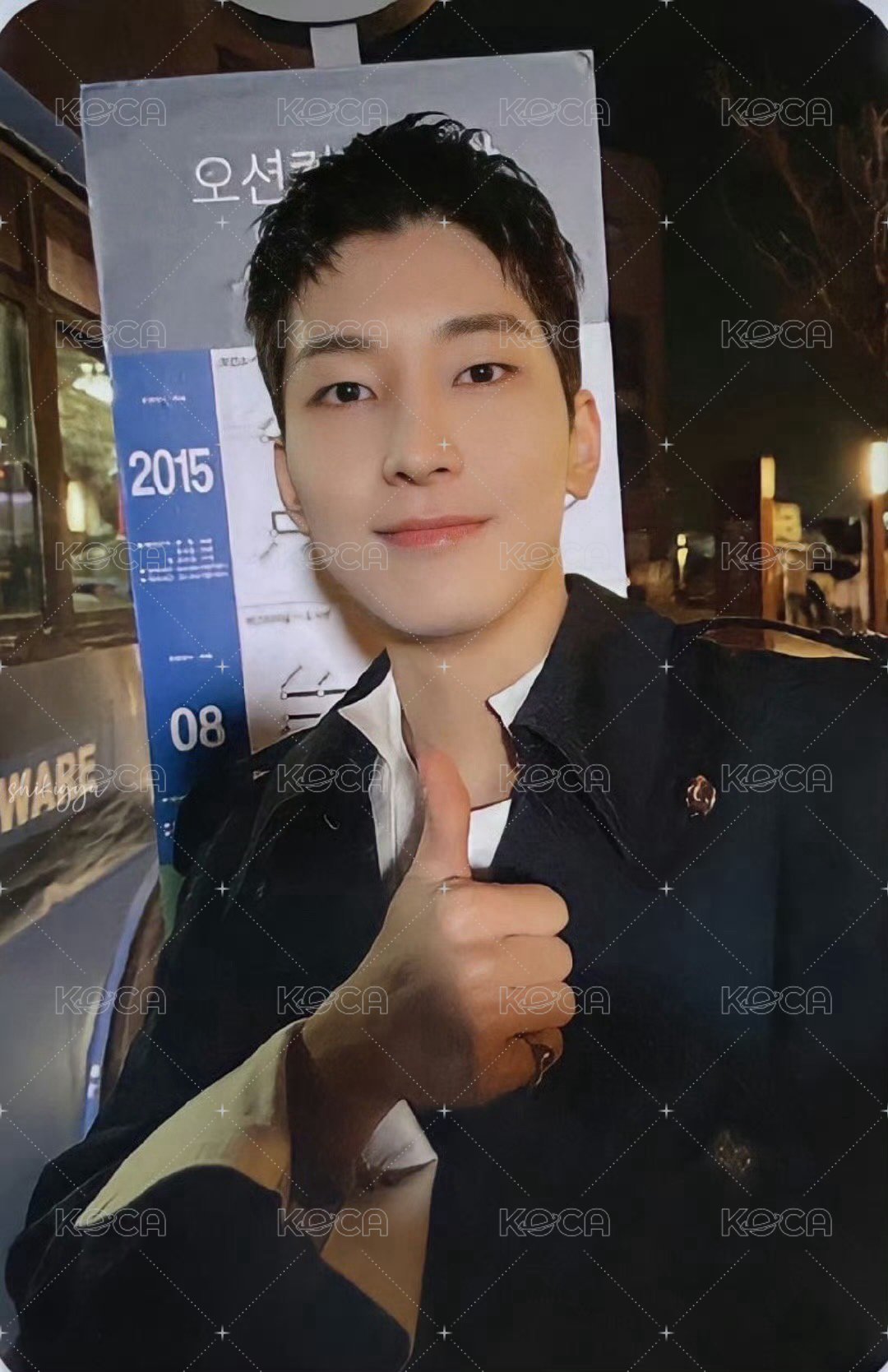 MINI10 yes24 簽售卡  正面