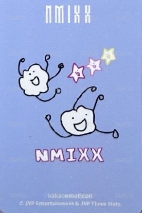 MIXX LAB kkt 抽選卡  背面