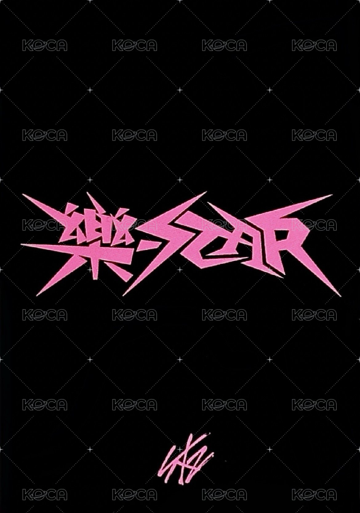 樂-STAR k4 特典卡  背面