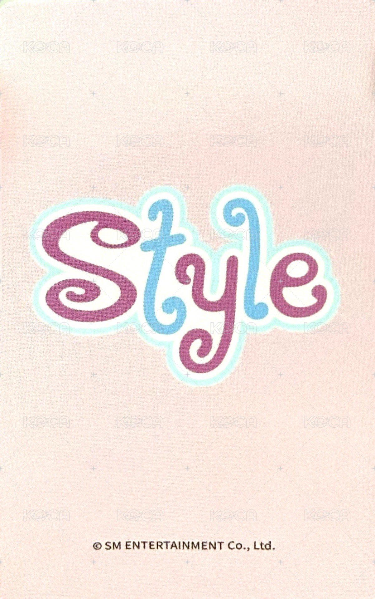 Style ju 幸運卡 （多批次） 背面